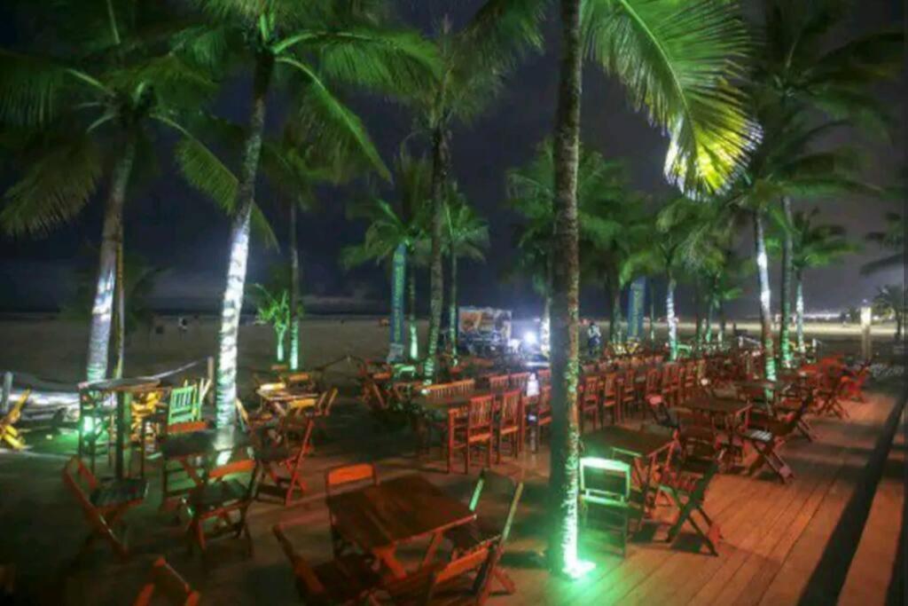 Apartamento 2 Dormitorios E Sacada Gourmet Frente Ao Mar Praia Grande  Luaran gambar