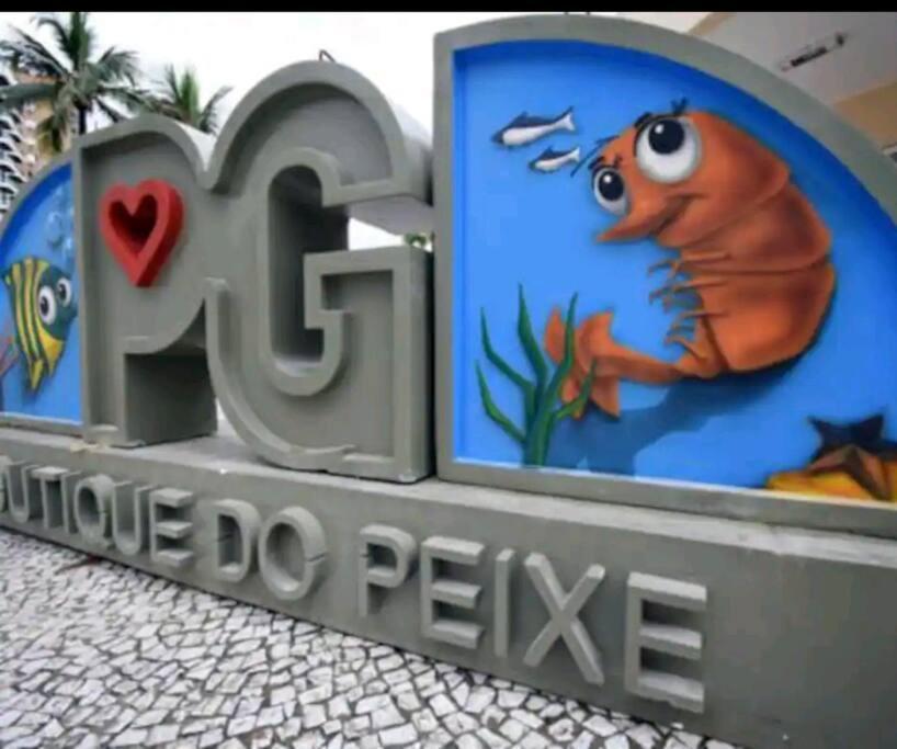 Apartamento 2 Dormitorios E Sacada Gourmet Frente Ao Mar Praia Grande  Luaran gambar